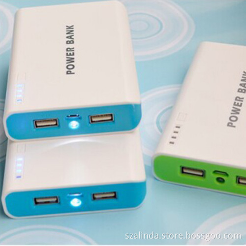 12000mah mobile power bank with Led light
